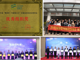 学校学子荣获“青苗杯·中建智立方”安徽省项目资本群英会金奖