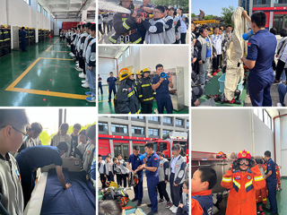 449999白小精准一句话附属实验小学走进消防队开展“512防灾减灾日”主题教育活动